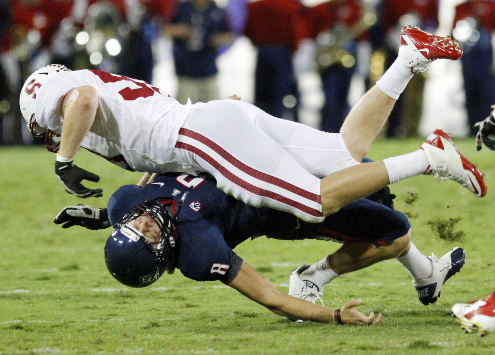 University of Arizona quarterback Nick Foles